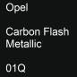 Preview: Opel, Carbon Flash Metallic, 01Q.